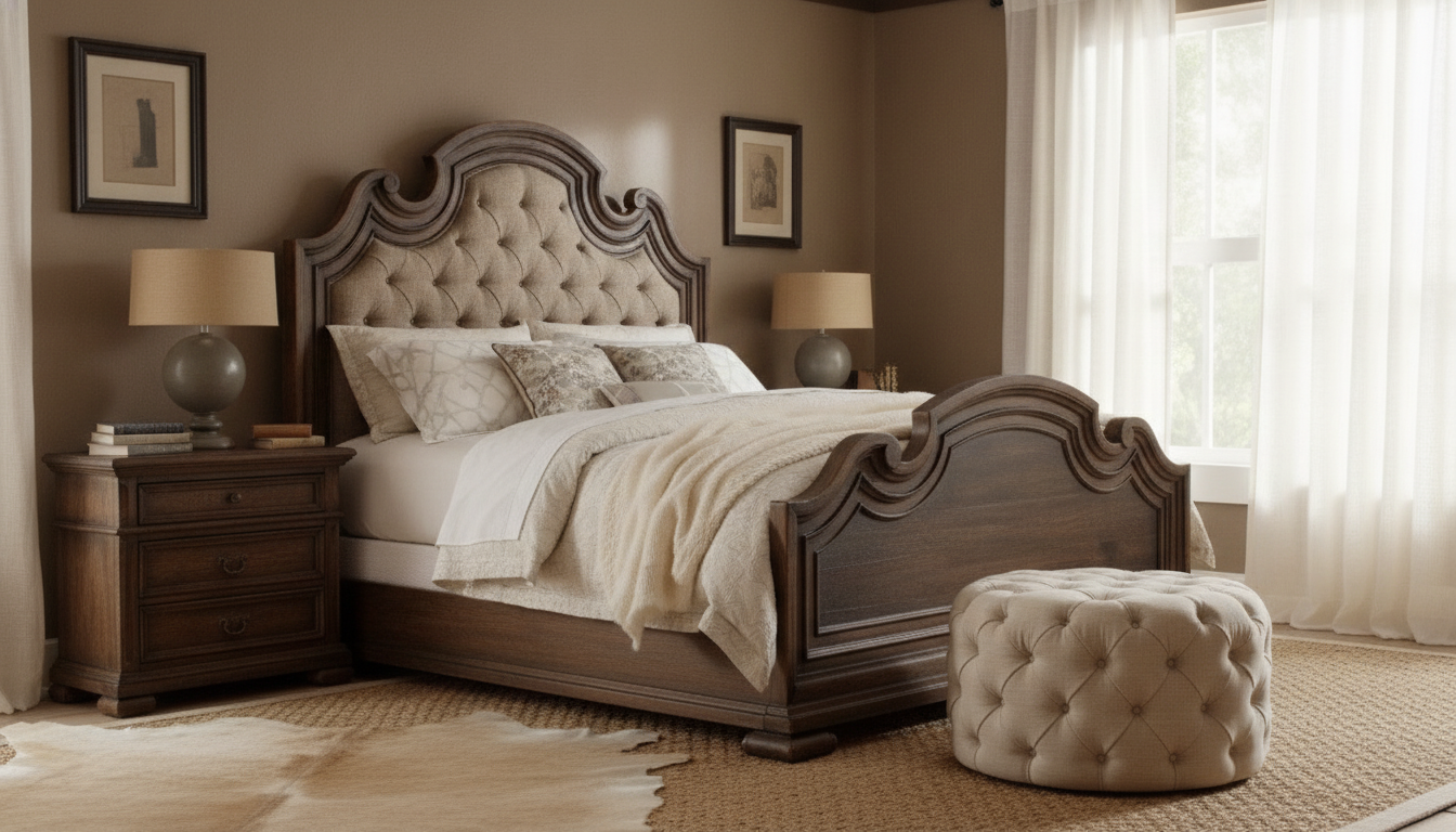 Deluxe French Country Double Bed: Style & Room Tips