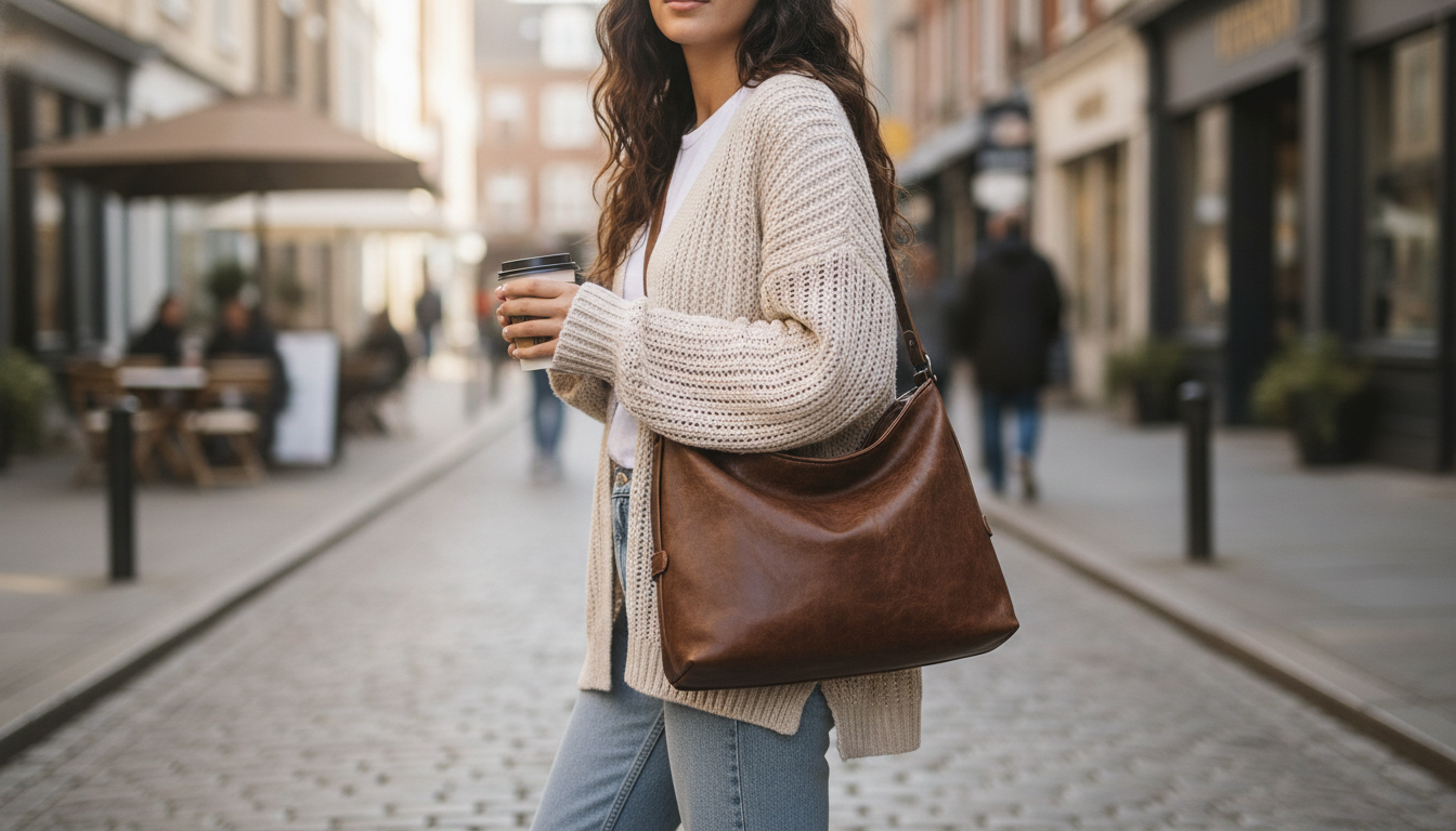 Large-Capacity Single-Shoulder Tote That Goes Crossbody