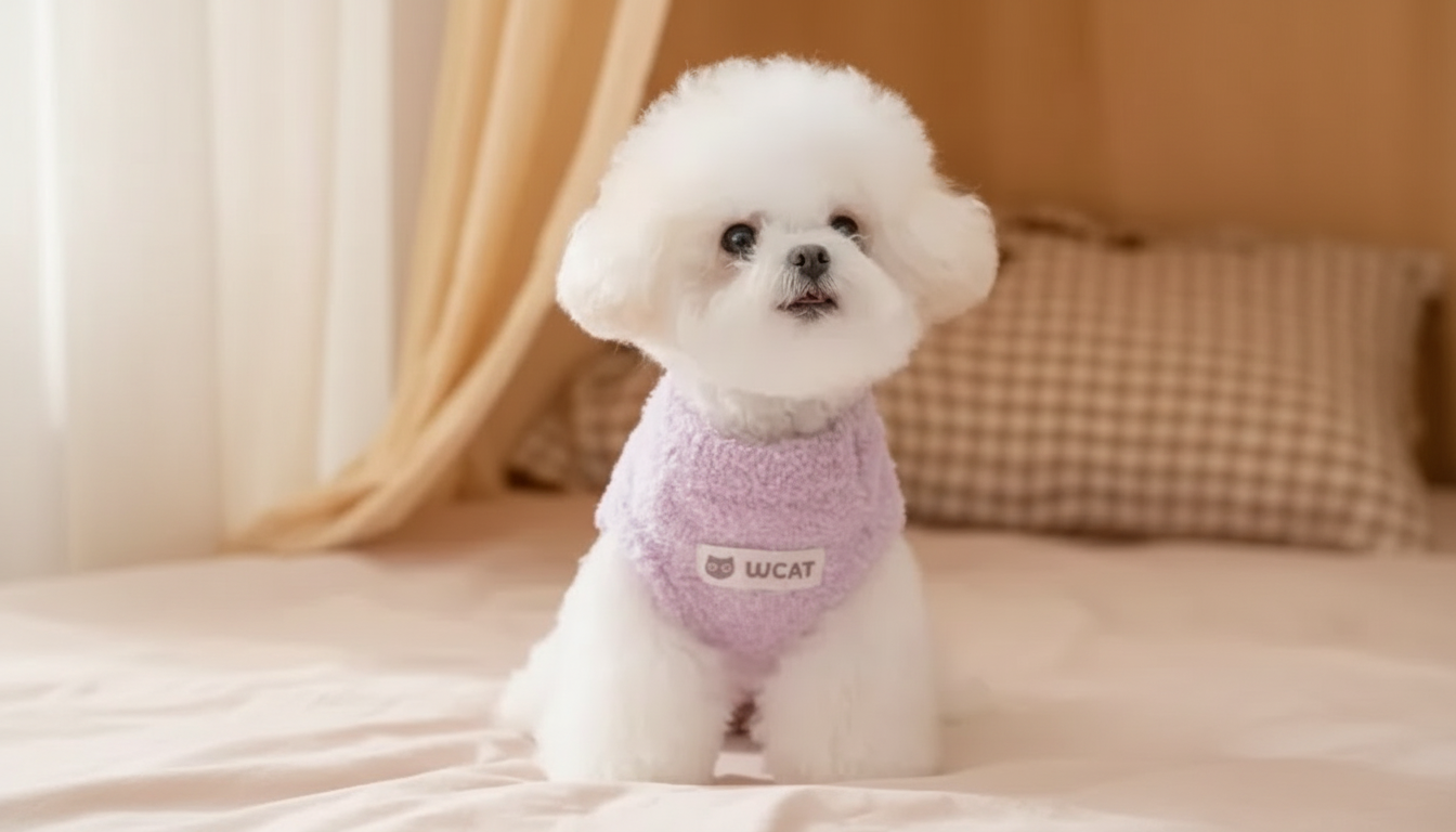 Luxury Knitted Pet Sweater: Warm Winter Fit Guide
