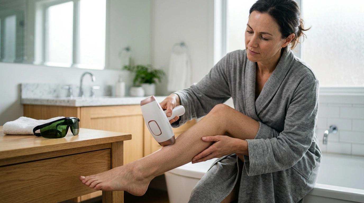 Ice-Cooling IPL Hair Remover: Painless Full-Body Guide