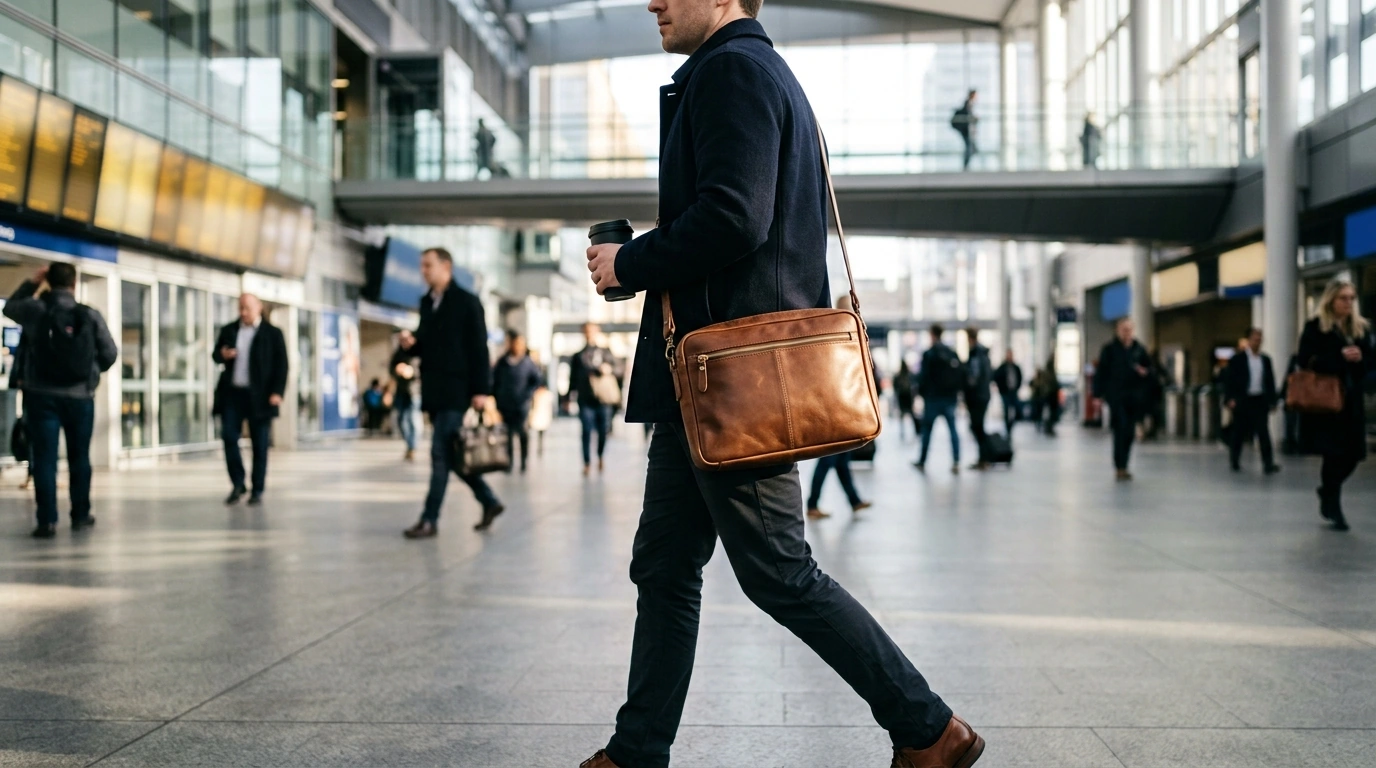 Lightweight Genuine Leather Messenger: What to Check