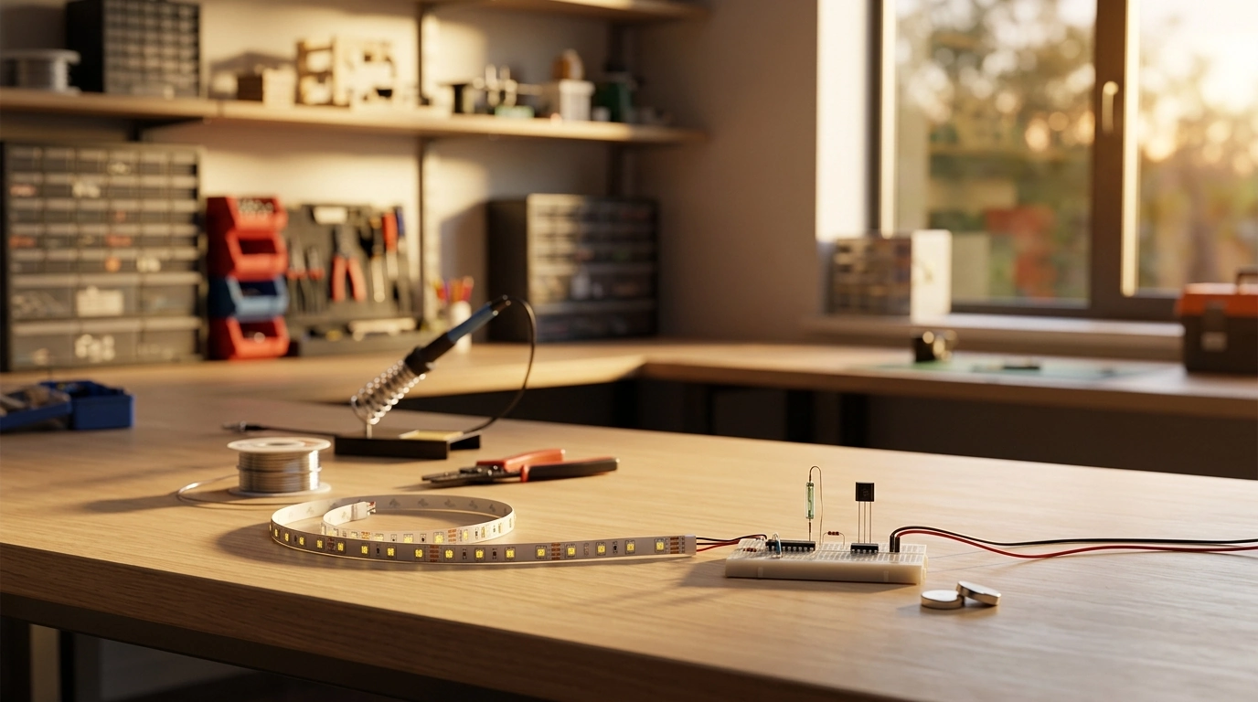 Magnet-Activated LED Lights: Reed Switch vs Hall Sensor