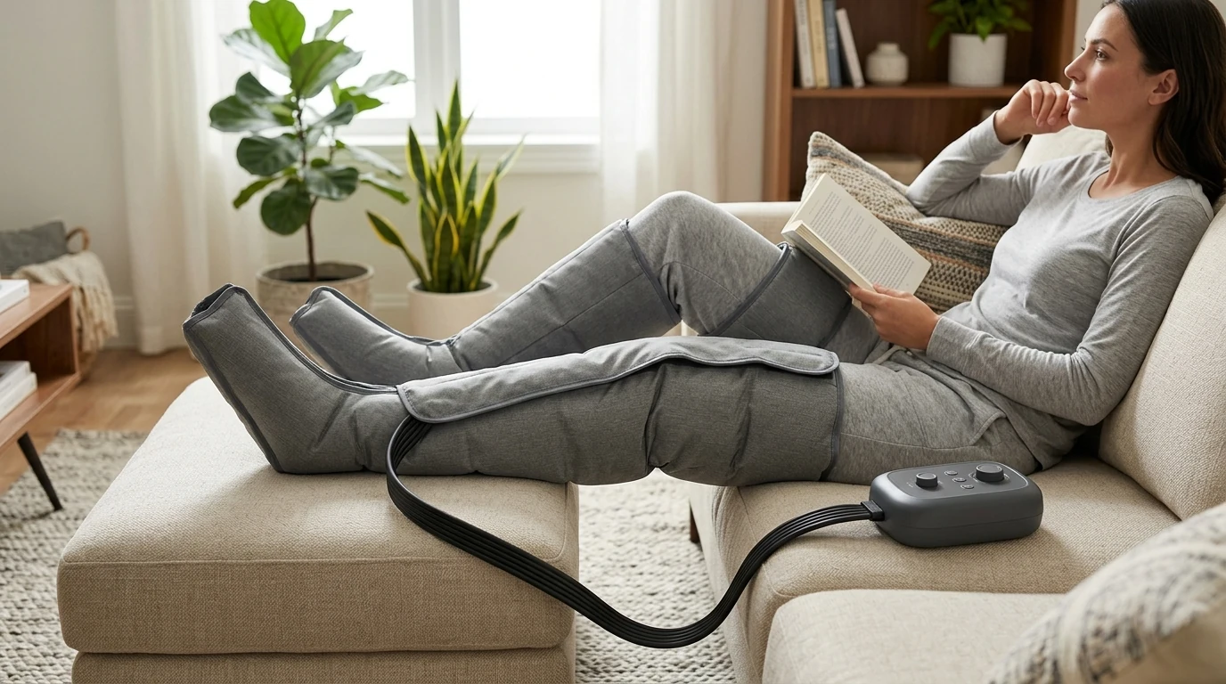 Air Compression Leg Massagers: Relief, Results & Safety