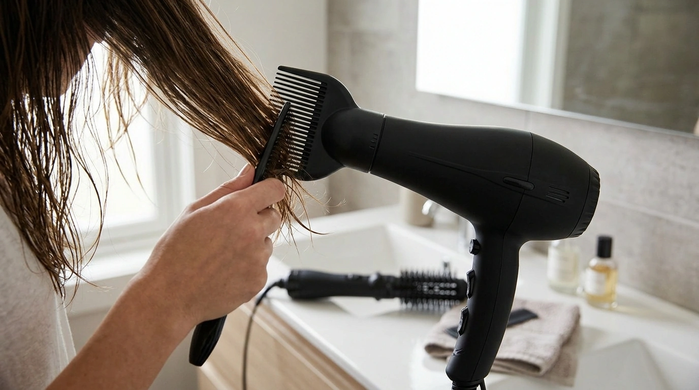 Built-In Comb Hair Dryers: Attachments vs. Hot-Air Combs