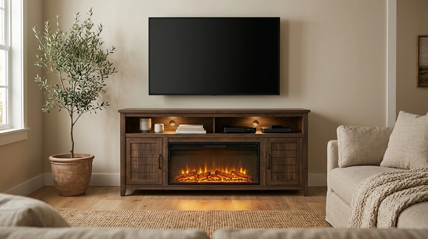Fireplace LED TV Stands: Find the Right Style and Fit